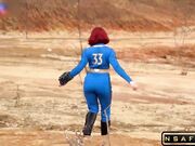 Redhead in Fallout Cosplay Gets Hardcore Pounded