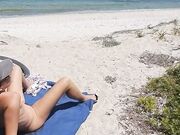 NAKED Sun Tanning Girl SPYCAM Video - SOLO Female