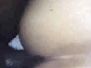 Fucking my wife doggystyle while she creams on my dick