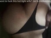 Cuckold Hubby Holds Down Wife Getting Fucked by BBC