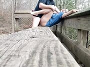 Amateur Couple Public Park Fuck - Almost Caught!