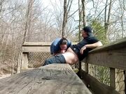 Amateur Couple Public Park Fuck - Almost Caught!
