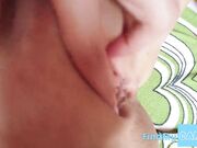 Big-Titted Russian MILF Cums Hard on Webcam