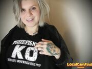 Big-Ass Blonde Ring Rat's Blowjob for Backstage Pass
