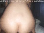 New date with a BBC in front of my cuckold husband